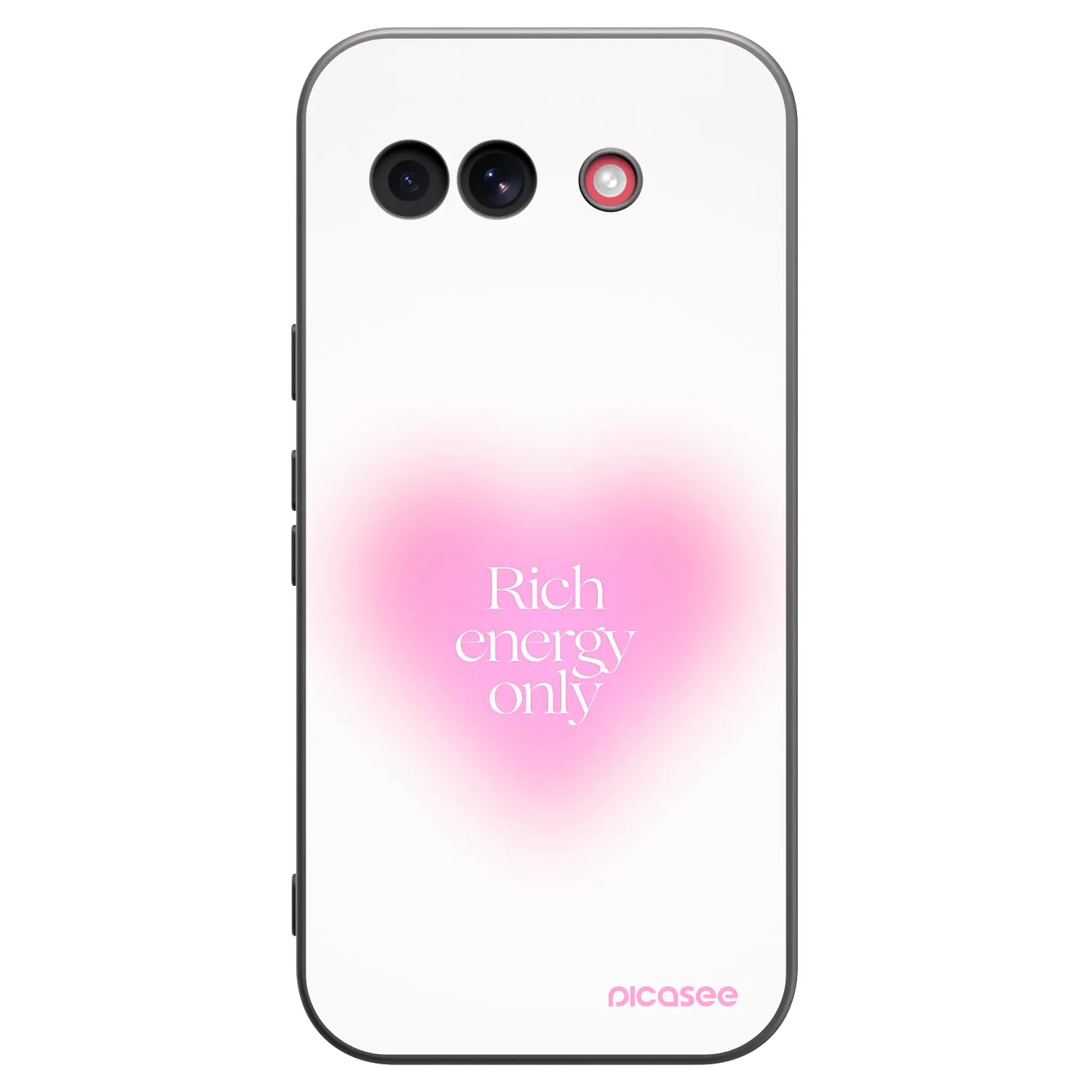 Picasee Google Pixel 10a Hülle - Schwarzes Silikon - Rich Energy