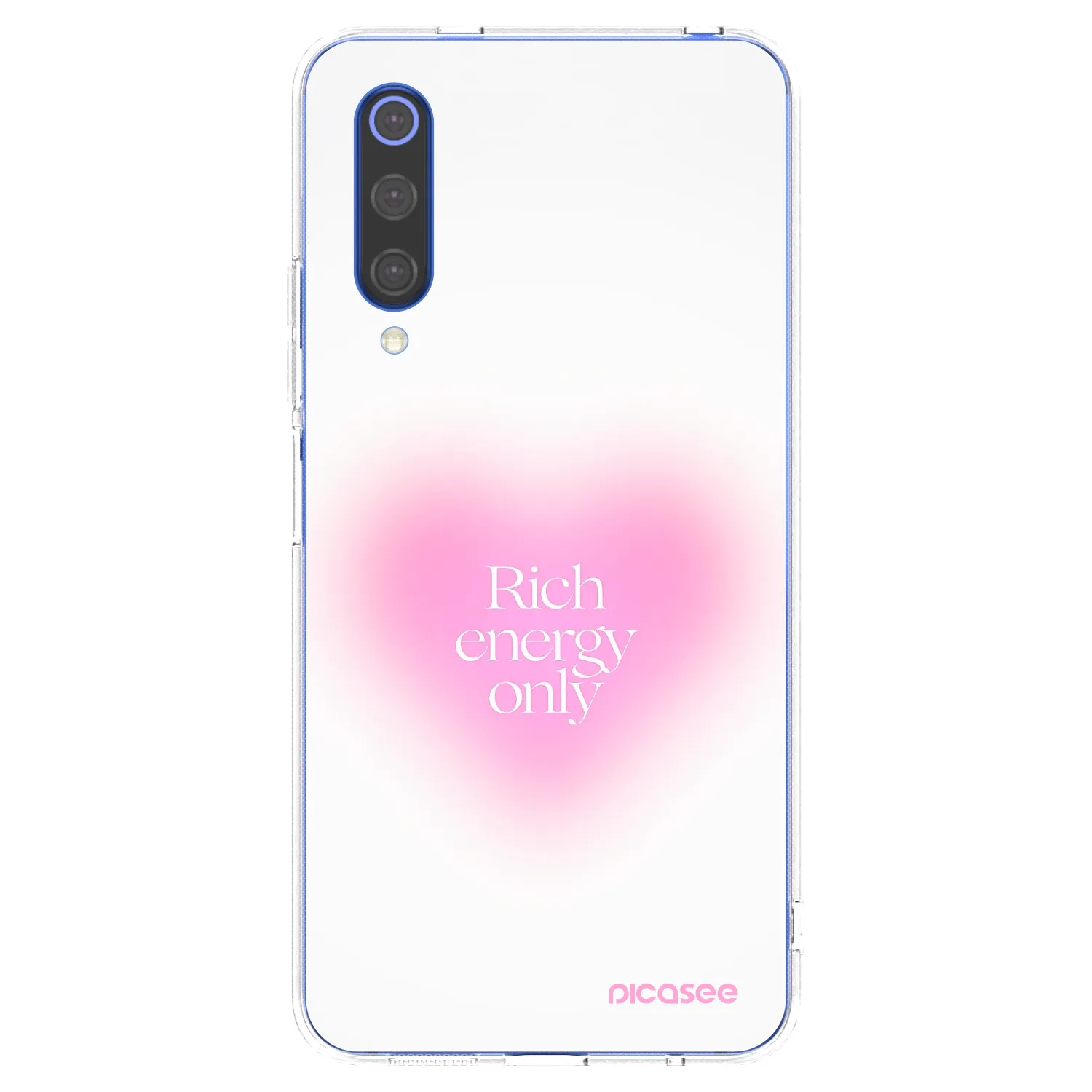 Picasee Xiaomi Mi 9 SE Hülle - Transparentes Silikon - Rich Energy