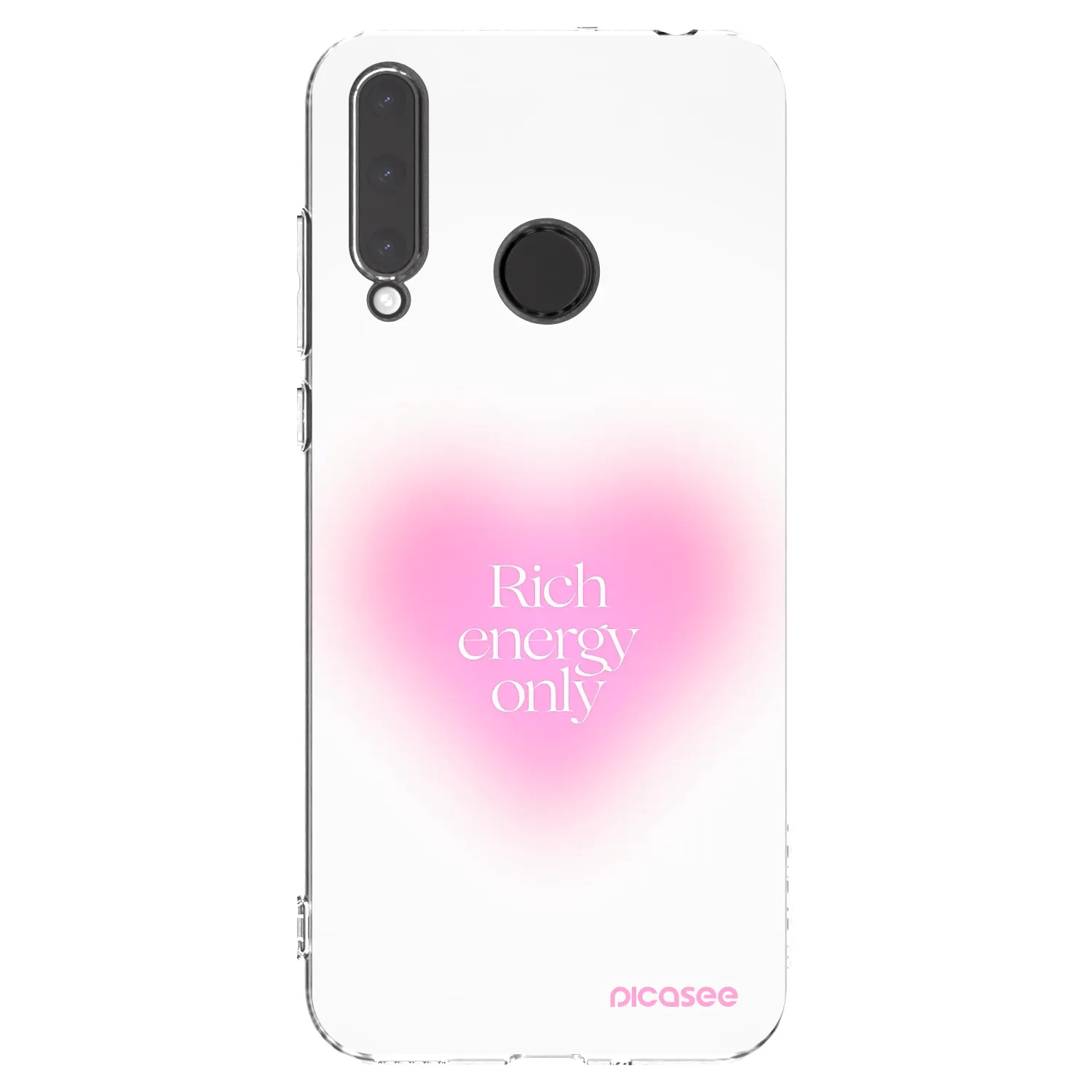 Picasee Honor 20 Lite Hülle - Transparentes Silikon - Rich Energy