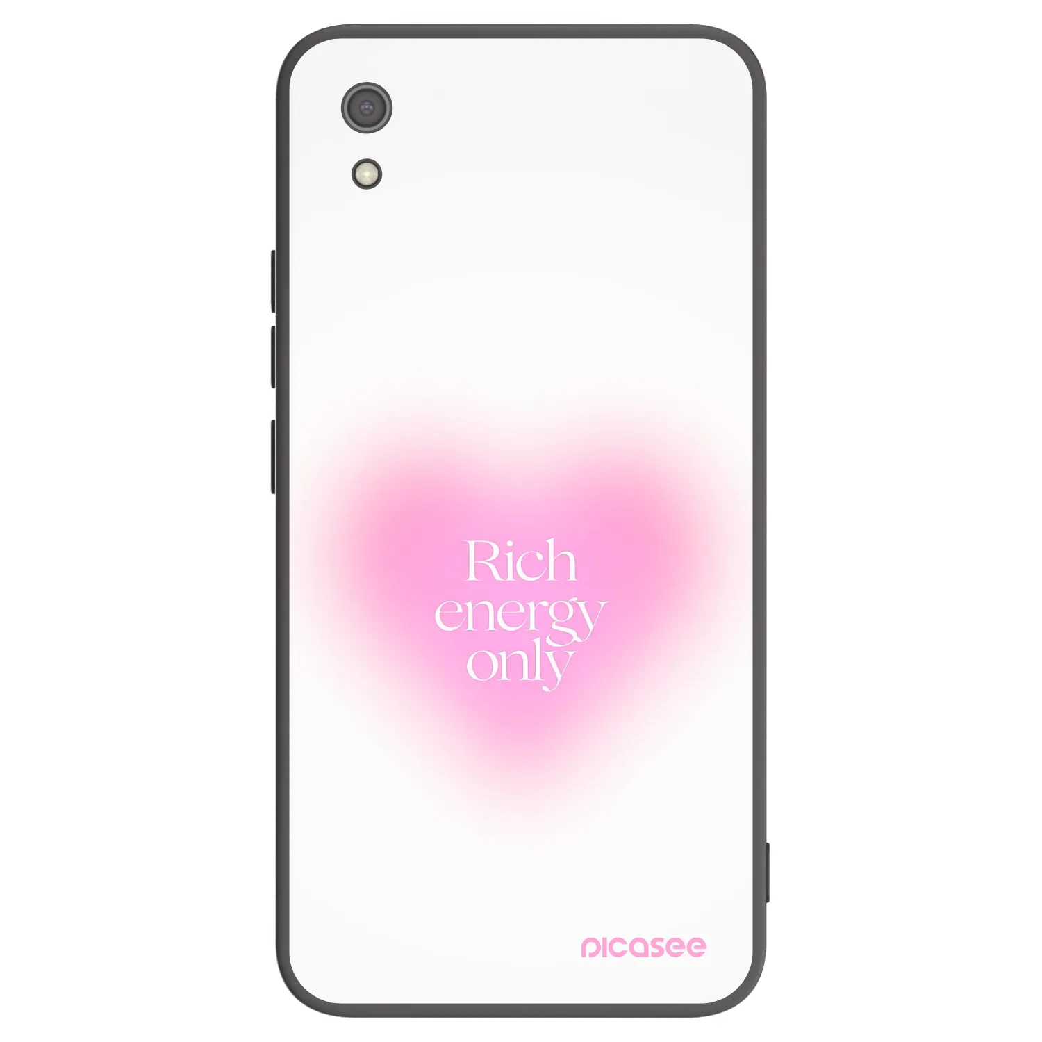 Picasee Xiaomi Redmi 7A Hülle - Schwarzes Silikon - Rich Energy