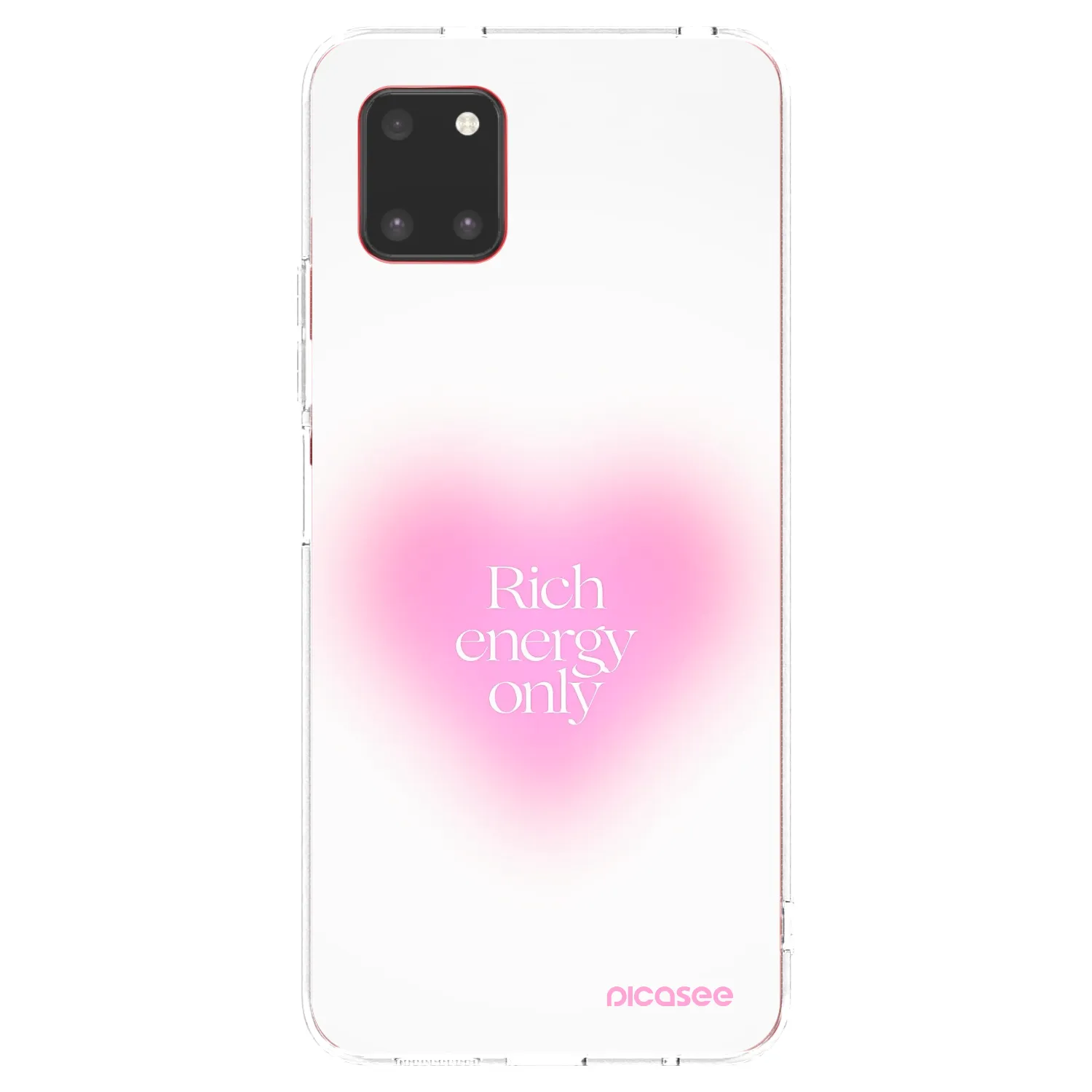 Picasee Samsung Galaxy Note 10 Lite N770F Hülle - Transparentes Silikon - Rich Energy