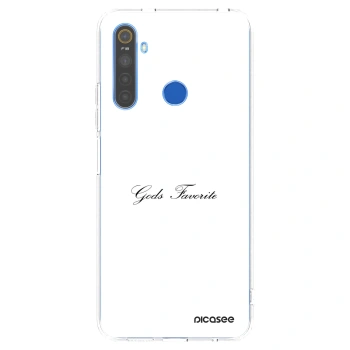 Picasee Realme 5 Hülle - Transparentes Silikon - Gods Favorite