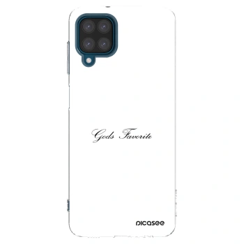 Picasee Samsung Galaxy A12 A125F Hülle - Transparentes Silikon - Gods Favorite