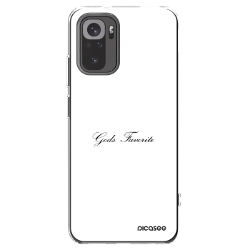 Picasee Xiaomi Redmi Note 10 Hülle - Transparentes Silikon - Gods Favorite