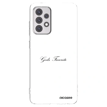 Picasee Samsung Galaxy A52 5G A525F Hülle - Transparentes Silikon - Gods Favorite