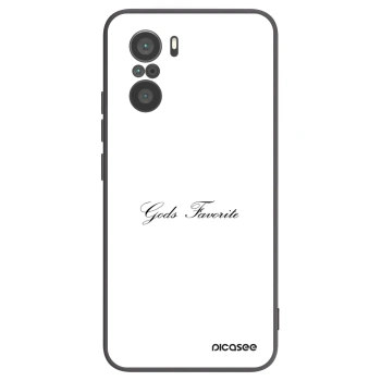 Picasee Xiaomi Poco F3 Hülle - Schwarzes Silikon - Gods Favorite