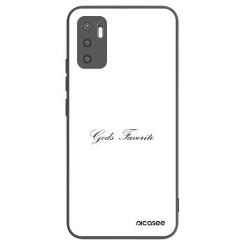 Picasee Xiaomi Redmi Note 10 5G Hülle - Schwarzes Silikon - Gods Favorite