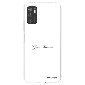 Picasee Xiaomi Poco M3 Pro 5G Hülle - Transparentes Silikon - Gods Favorite