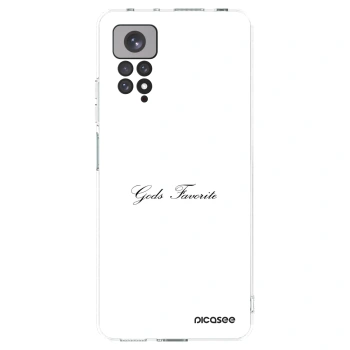 Picasee Xiaomi Redmi Note 11S 4G Hülle - Transparentes Silikon - Gods Favorite