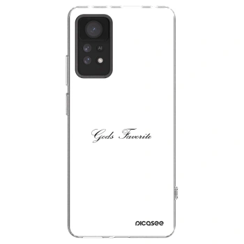 Picasee Xiaomi Redmi Note 11 Pro 5G Hülle - Transparentes Silikon - Gods Favorite