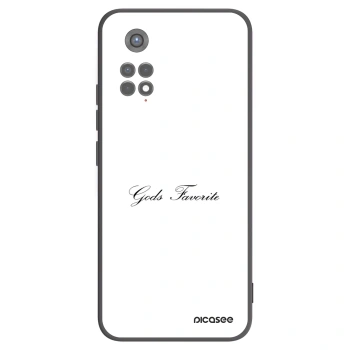 Picasee Xiaomi Redmi Note 11S 5G Hülle - Schwarzes Silikon - Gods Favorite