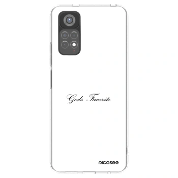 Picasee Xiaomi Redmi Note 11S 5G Hülle - Transparentes Silikon - Gods Favorite