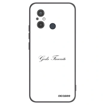 Picasee Xiaomi Redmi 12C Hülle - Schwarzes Silikon - Gods Favorite