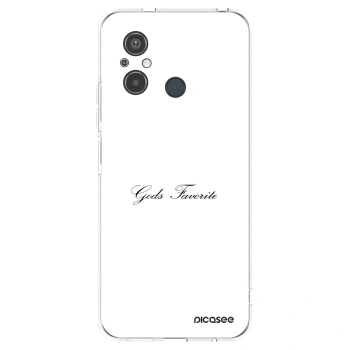 Picasee Xiaomi Redmi 12C Hülle - Transparentes Silikon - Gods Favorite