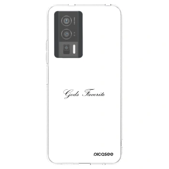 Picasee Xiaomi Poco F5 Pro 5G Hülle - Transparentes Silikon - Gods Favorite