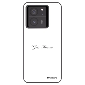 Picasee Xiaomi 13T Pro Hülle - Schwarzes Silikon - Gods Favorite