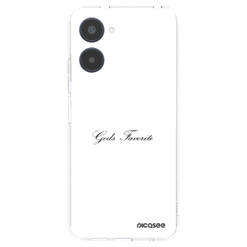 Picasee Realme 10 4G Hülle - Transparentes Silikon - Gods Favorite