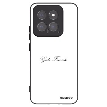 Picasee Xiaomi 14 Hülle - Schwarzes Silikon - Gods Favorite