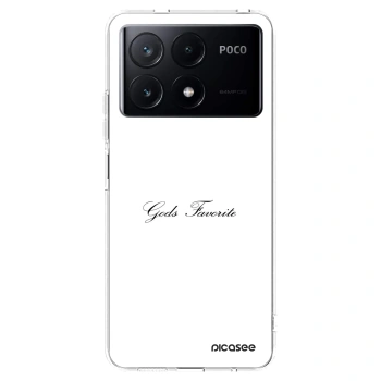 Picasee Xiaomi Poco X6 Pro Hülle - Transparentes Silikon - Gods Favorite