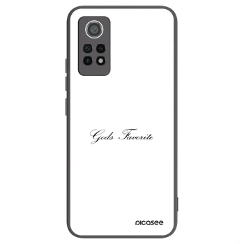 Picasee Xiaomi Redmi Note 12 Pro 4G Hülle - Schwarzes Silikon - Gods Favorite