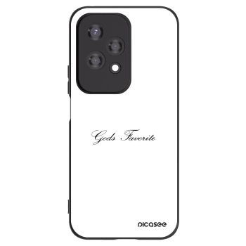 Picasee Honor 200 Lite Hülle - Schwarzes Silikon - Gods Favorite
