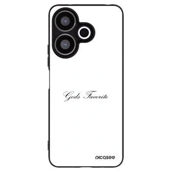 Picasee Xiaomi Redmi 13 4G Hülle - Schwarzes Silikon - Gods Favorite