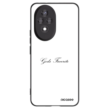Picasee Honor 200 Pro 5G Hülle - Schwarzes Silikon - Gods Favorite