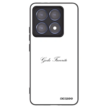 Picasee Xiaomi 14T Pro Hülle - Schwarzes Silikon - Gods Favorite