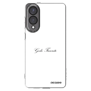 Picasee Samsung Galaxy S25 Edge 5G Hülle - Transparentes Silikon - Gods Favorite