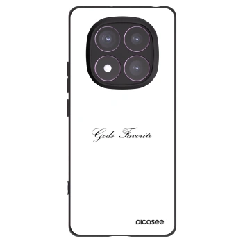 Picasee Xiaomi Redmi Note 14 Pro 4G Hülle - Schwarzes Silikon - Gods Favorite