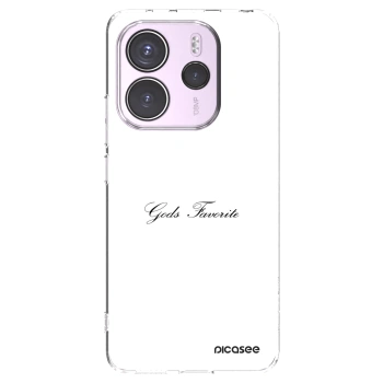 Picasee Xiaomi Redmi Note 14 4G Hülle - Transparentes Silikon - Gods Favorite