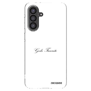 Picasee Samsung Galaxy A36 5G Hülle - Transparentes Silikon - Gods Favorite
