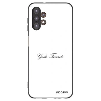 Picasee Samsung Galaxy A13 5G Hülle - Schwarzes Silikon - Gods Favorite