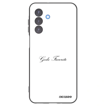 Picasee Samsung Galaxy A17 5G Hülle - Schwarzes Silikon - Gods Favorite