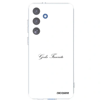 Picasee Samsung Galaxy S25 FE 5G Hülle - Transparentes Silikon - Gods Favorite