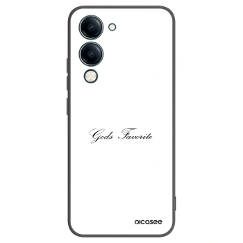 Picasee Vivo Y29s 5G Hülle - Schwarzes Silikon - Gods Favorite