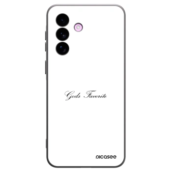 Picasee Samsung Galaxy A57 5G Hülle - Schwarzes Silikon - Gods Favorite