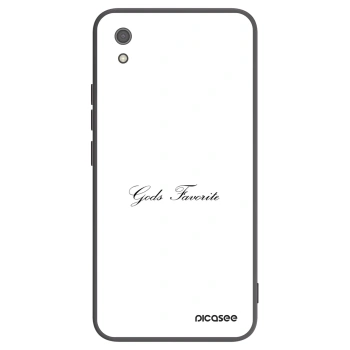 Picasee Xiaomi Redmi 7A Hülle - Schwarzes Silikon - Gods Favorite