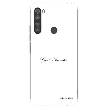 Picasee Xiaomi Redmi Note 8 Hülle - Transparentes Silikon - Gods Favorite