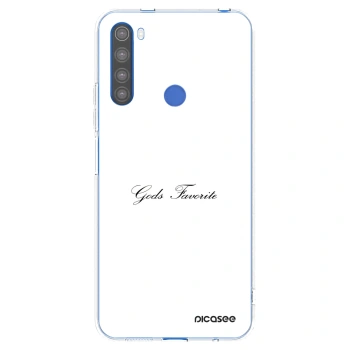 Picasee Xiaomi Redmi Note 8T Hülle - Transparentes Silikon - Gods Favorite