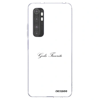 Picasee Xiaomi Mi Note 10 Lite Hülle - Transparentes Silikon - Gods Favorite