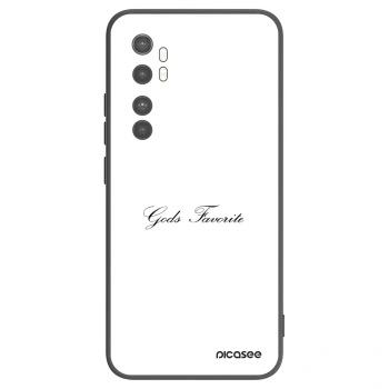 Picasee Xiaomi Mi Note 10 Lite Hülle - Schwarzes Silikon - Gods Favorite
