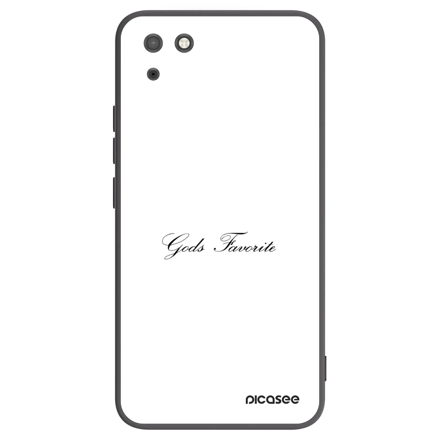 Picasee Huawei Y5P Hülle - Schwarzes Silikon - Gods Favorite