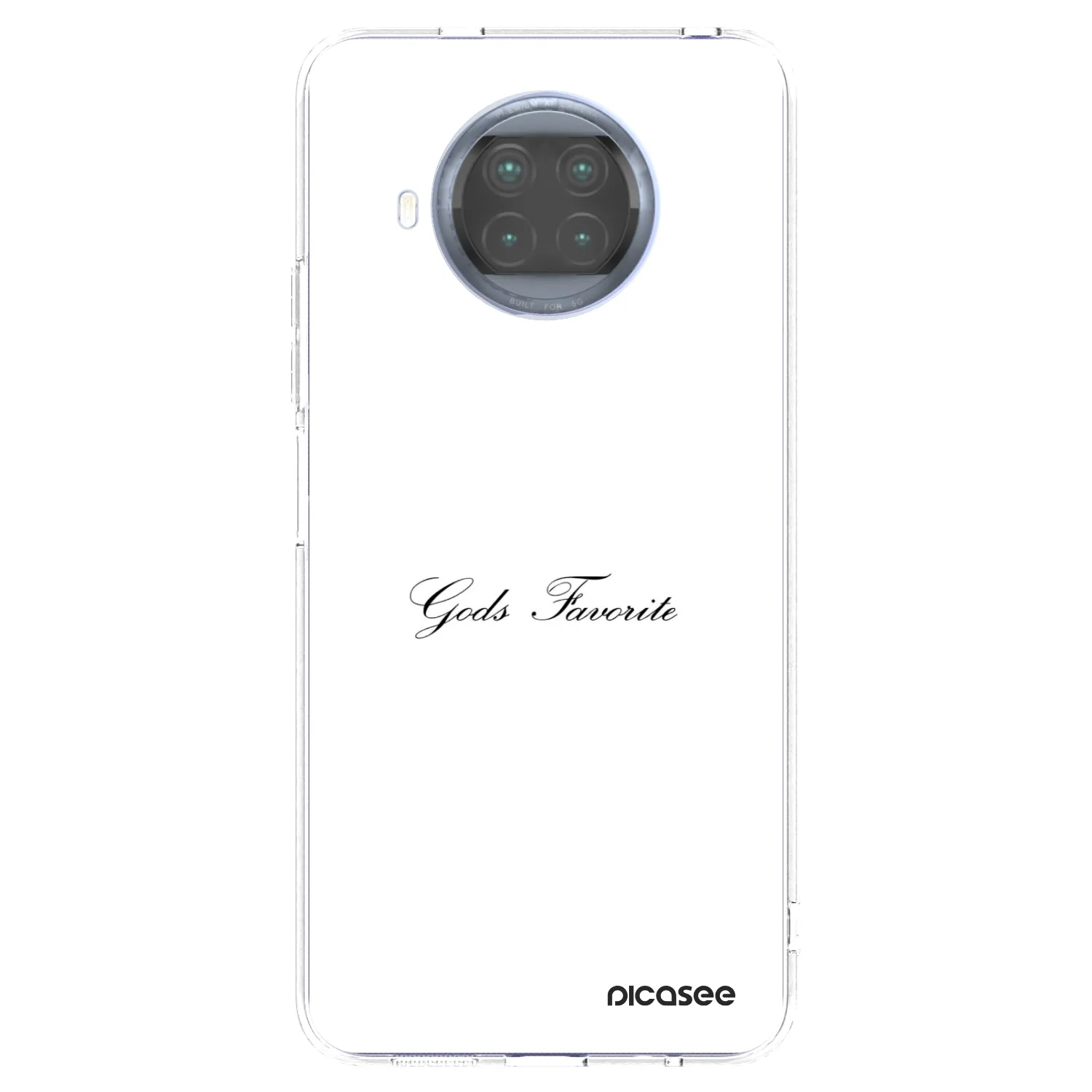 Picasee Xiaomi Mi 10T Lite Hülle - Transparentes Silikon - Gods Favorite