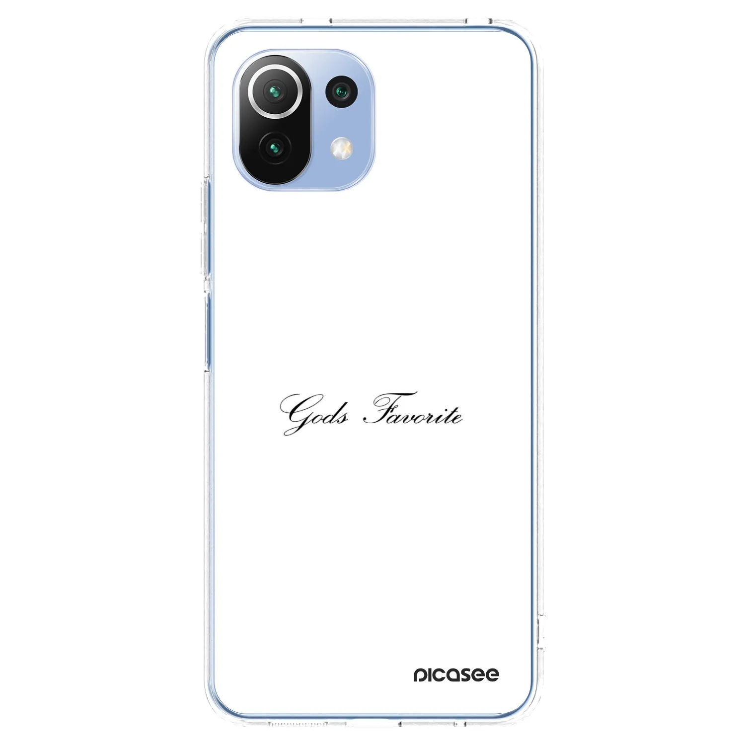 Picasee Xiaomi Mi 11 Lite Hülle - Transparentes Silikon - Gods Favorite