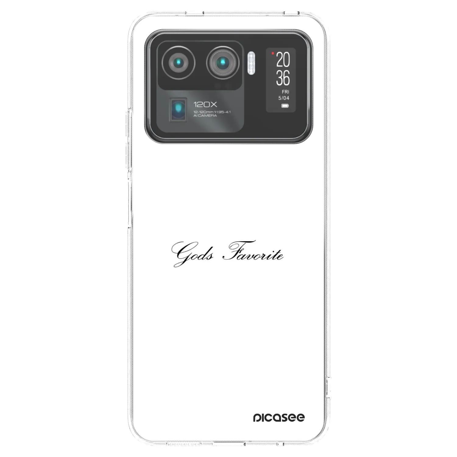 Picasee Xiaomi Mi 11 Ultra Hülle - Transparentes Silikon - Gods Favorite