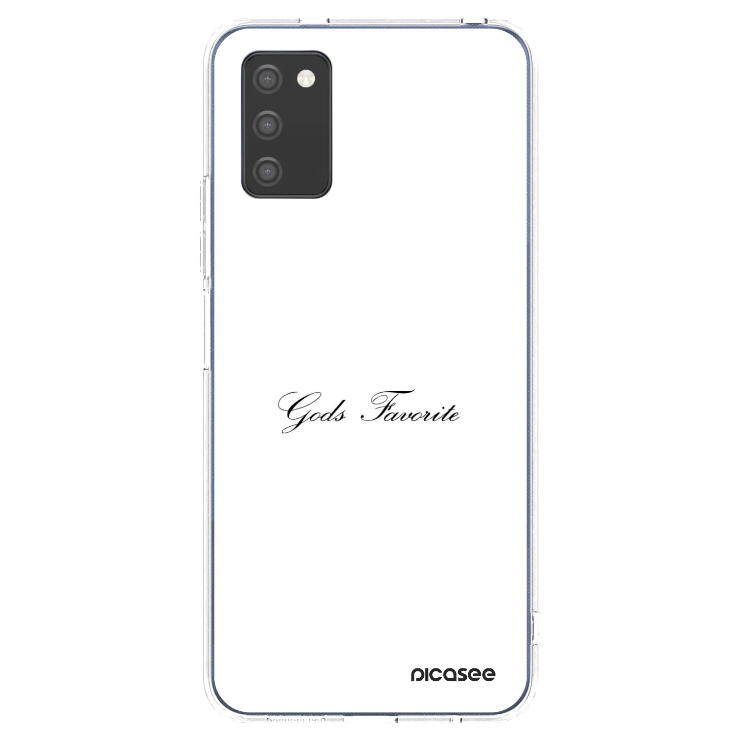 Picasee Samsung Galaxy A02s A025G Hülle - Transparentes Silikon - Gods Favorite