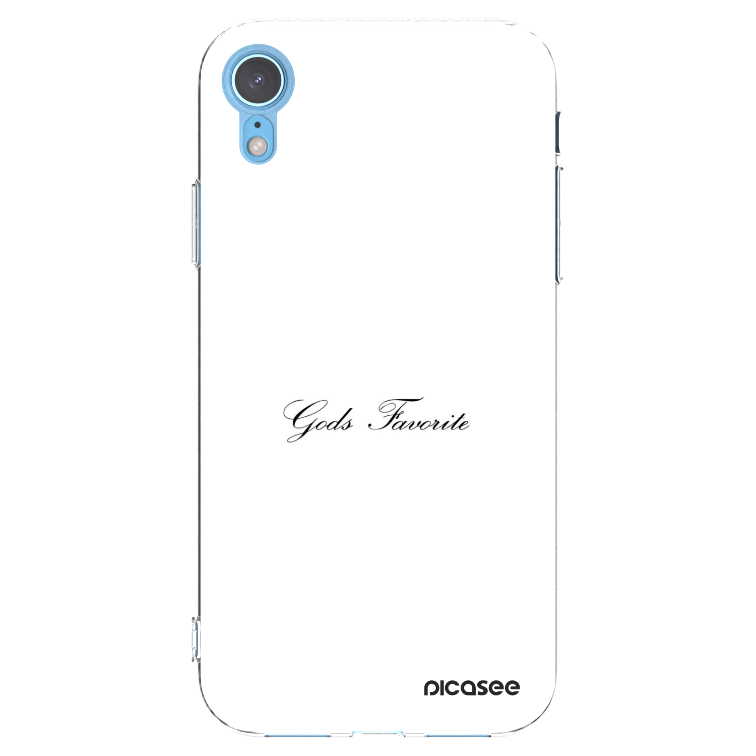 Picasee Apple iPhone XR Hülle - Transparentes Silikon - Gods Favorite
