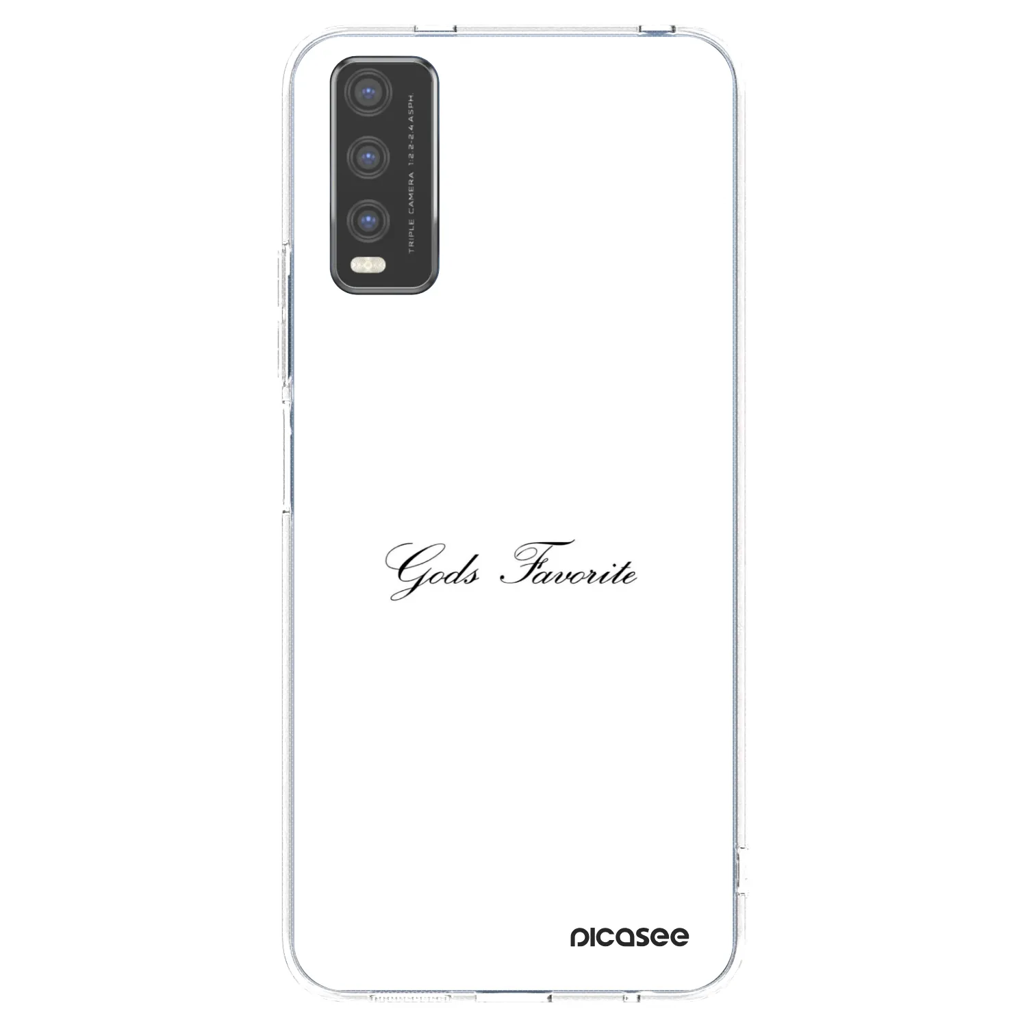 Picasee Vivo Y20s Hülle - Transparentes Silikon - Gods Favorite