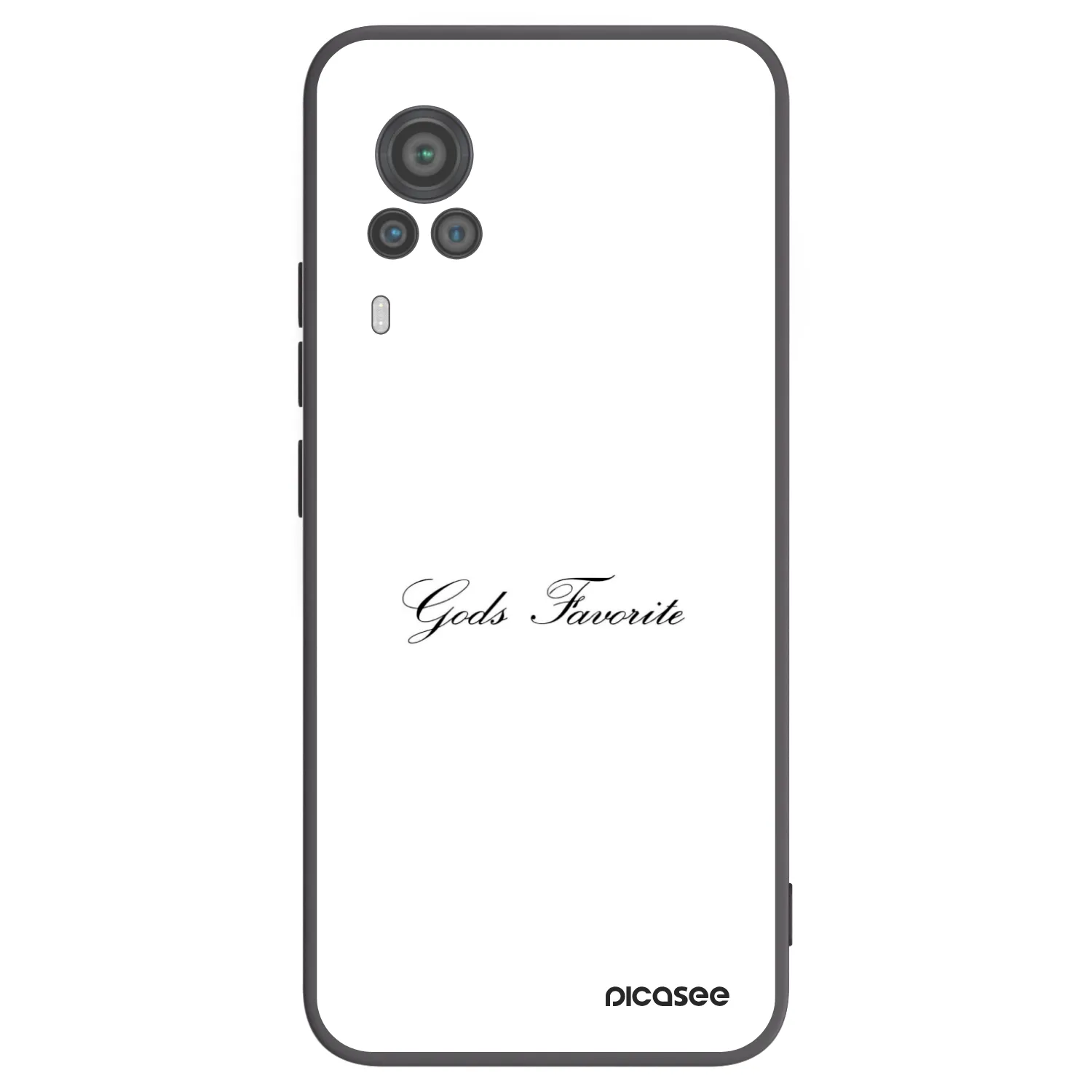Picasee Vivo X60 Pro 5G Hülle - Schwarzes Silikon - Gods Favorite